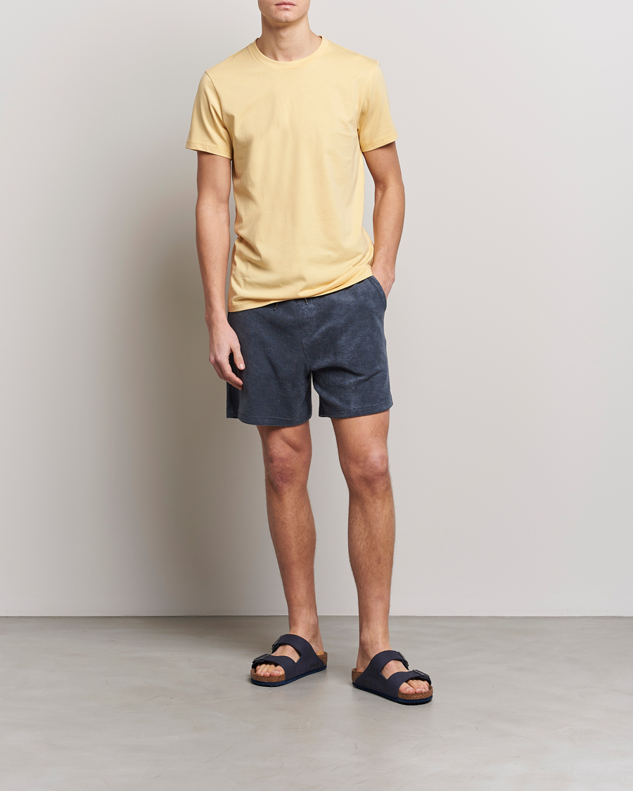 Homme | T-shirts | Bread & Boxers | Heavy Cotton Crew Neck Tee Sahara Sun