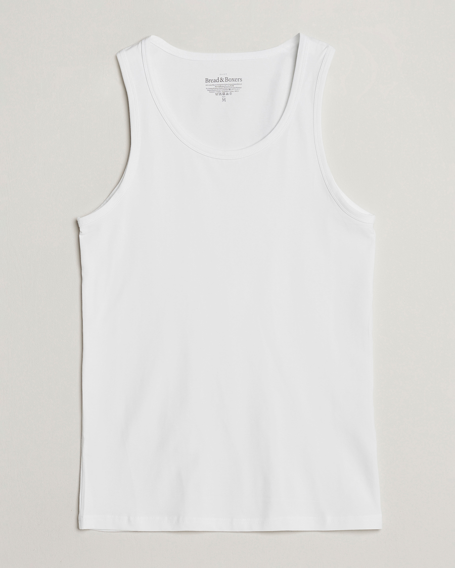 Homme | T-shirts | Bread & Boxers | 2-Pack Tank Top White