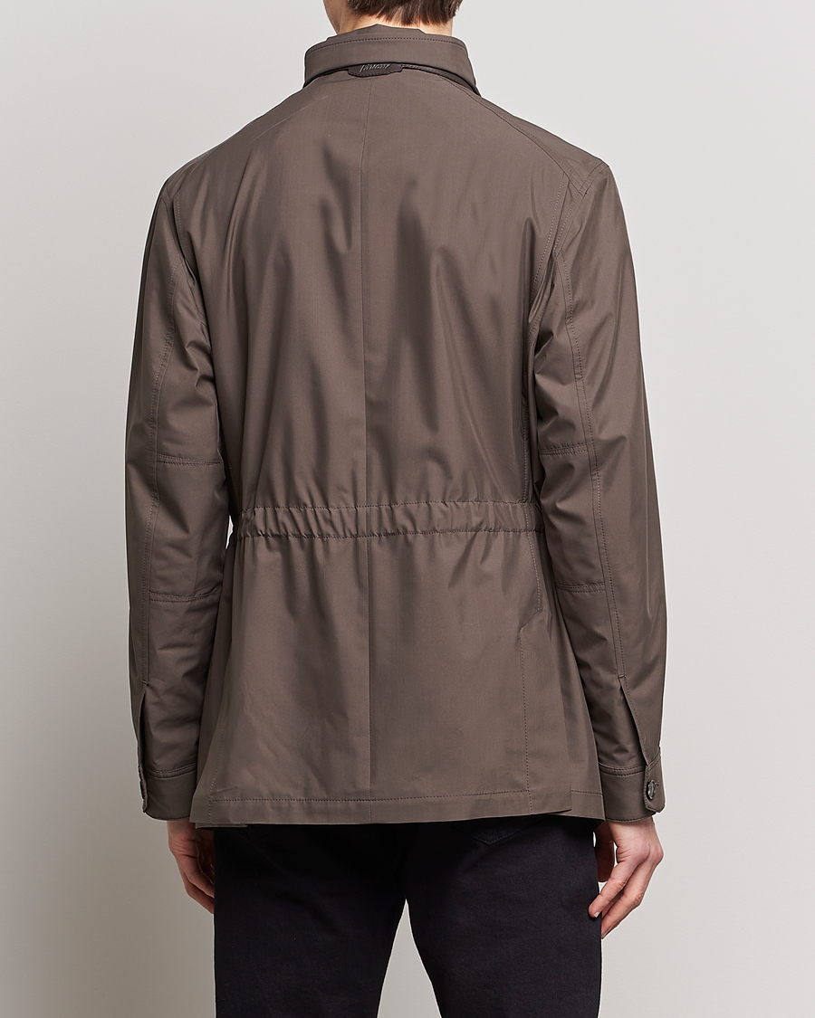 Homme | Manteaux Et Vestes | Brioni | Performa Silk Field Jacket Olive
