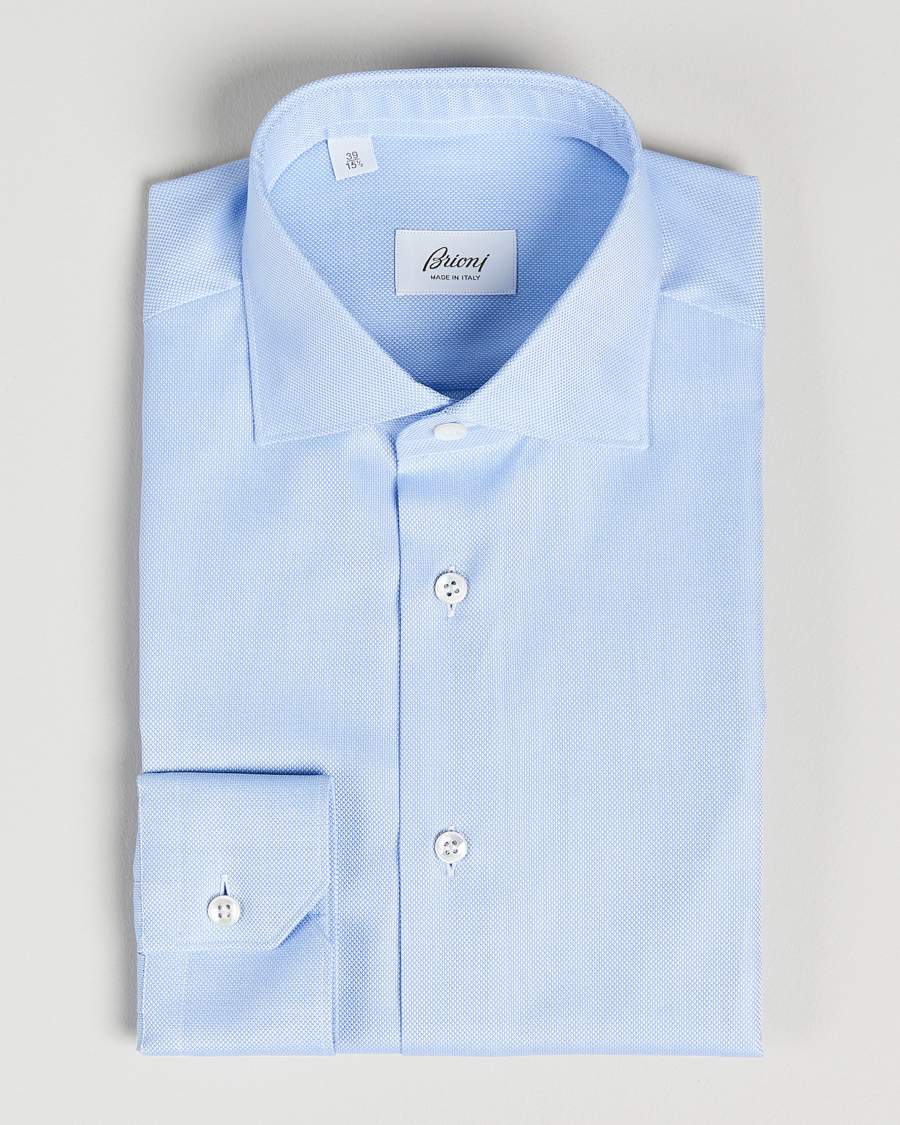 Homme | Chemises | Brioni | Slim Fit Dress Shirt Light Blue