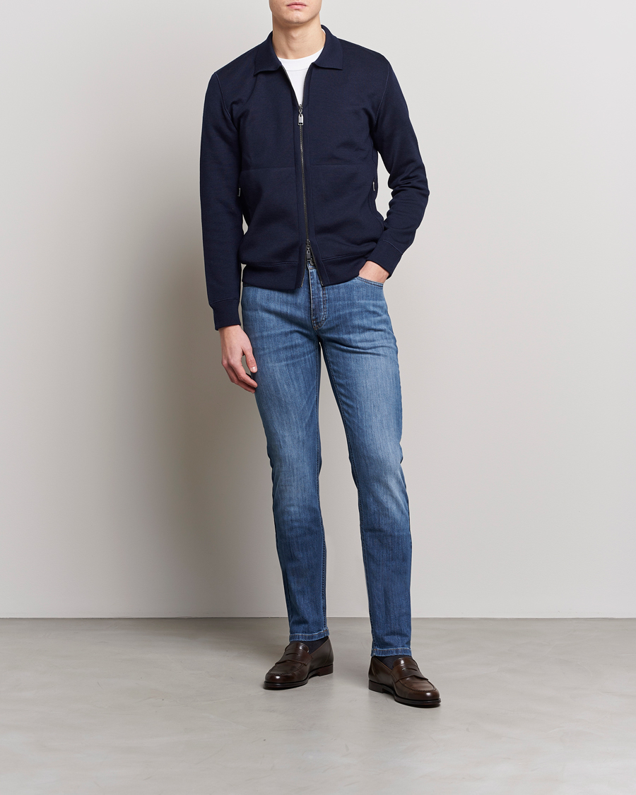 Homme | Jeans | Brioni | Slim Fit Denim Pants Blue Wash
