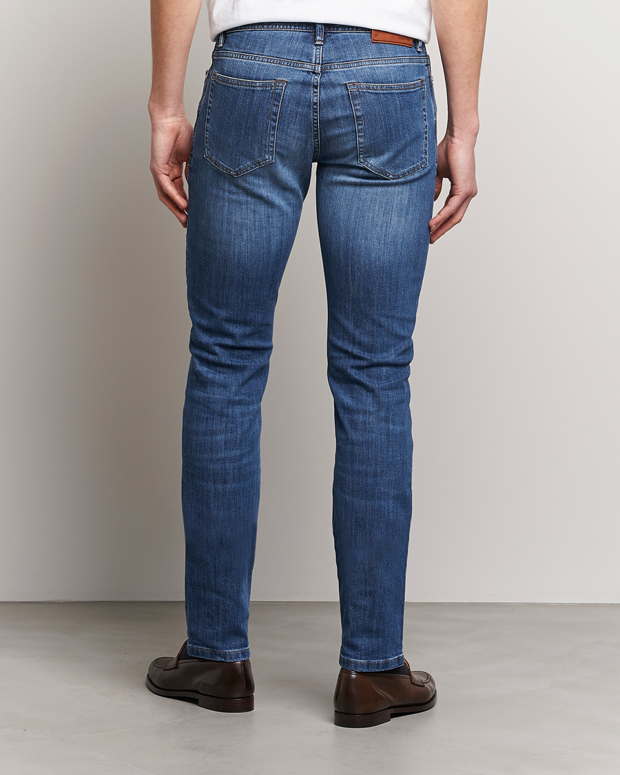 Homme | Jeans | Brioni | Slim Fit Denim Pants Blue Wash