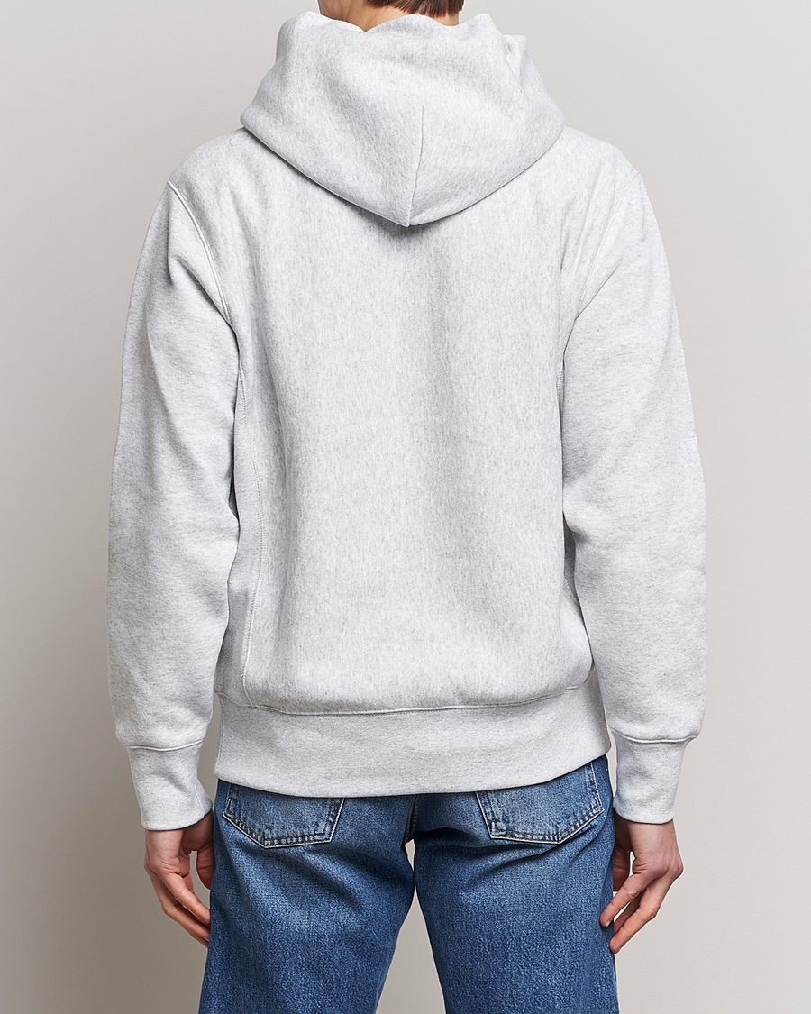 Heren | Truien | Champion | Reverse Weave Soft Fleece Hood Grey Melange