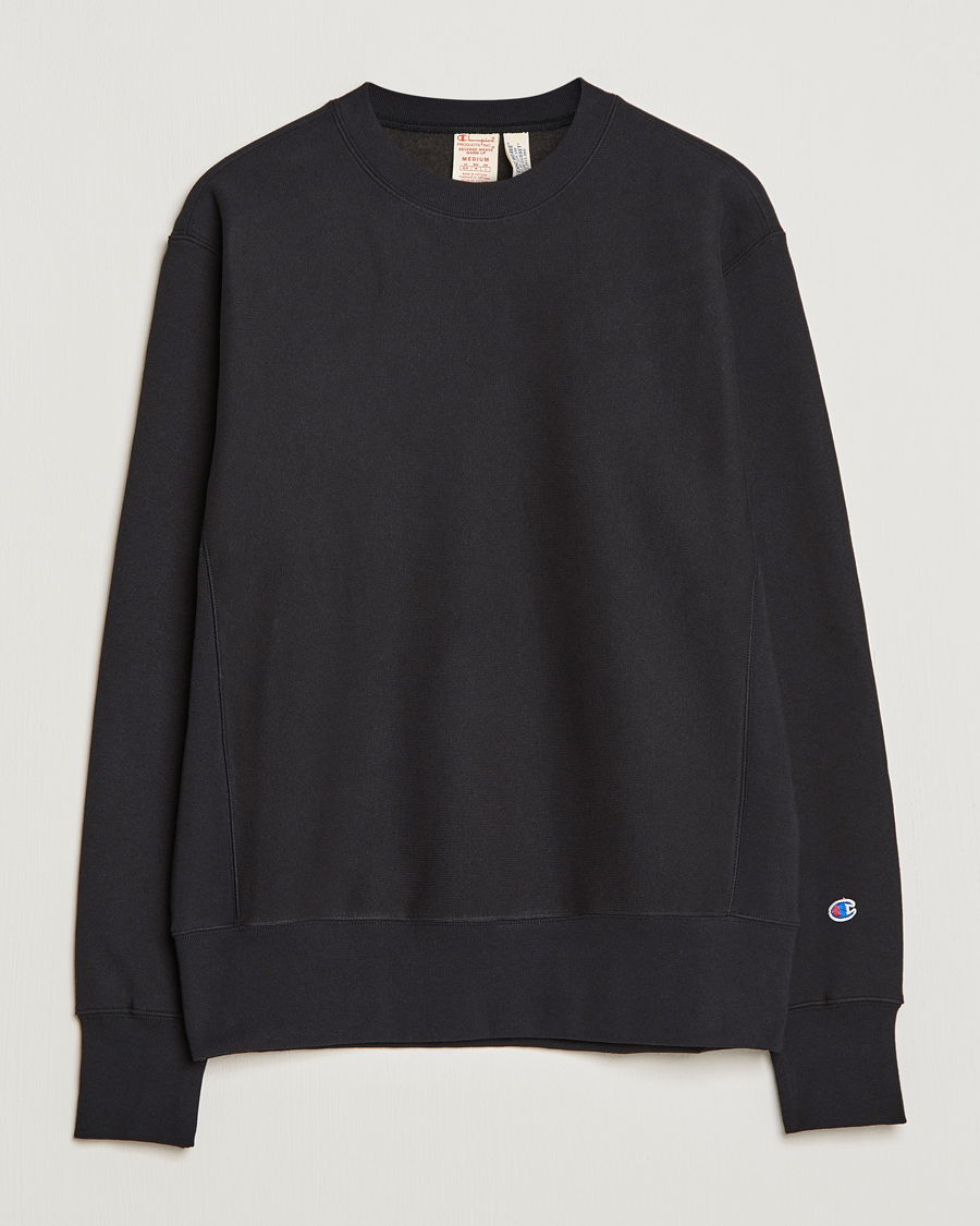 Heren | Truien | Champion | Reverse Weave Soft Fleece Sweatshirt Black