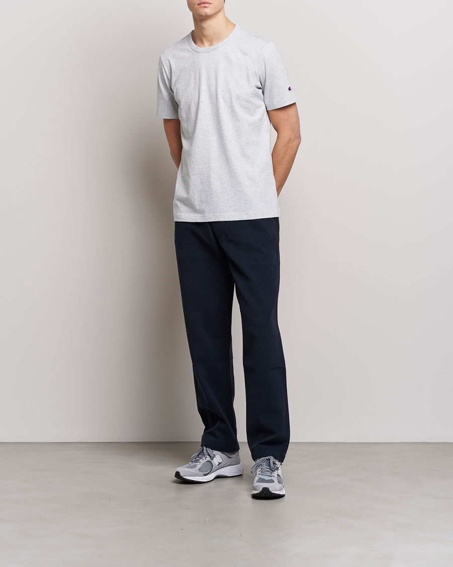 Homme | T-shirts | Champion | Athletic Jersey Tee Grey Melange