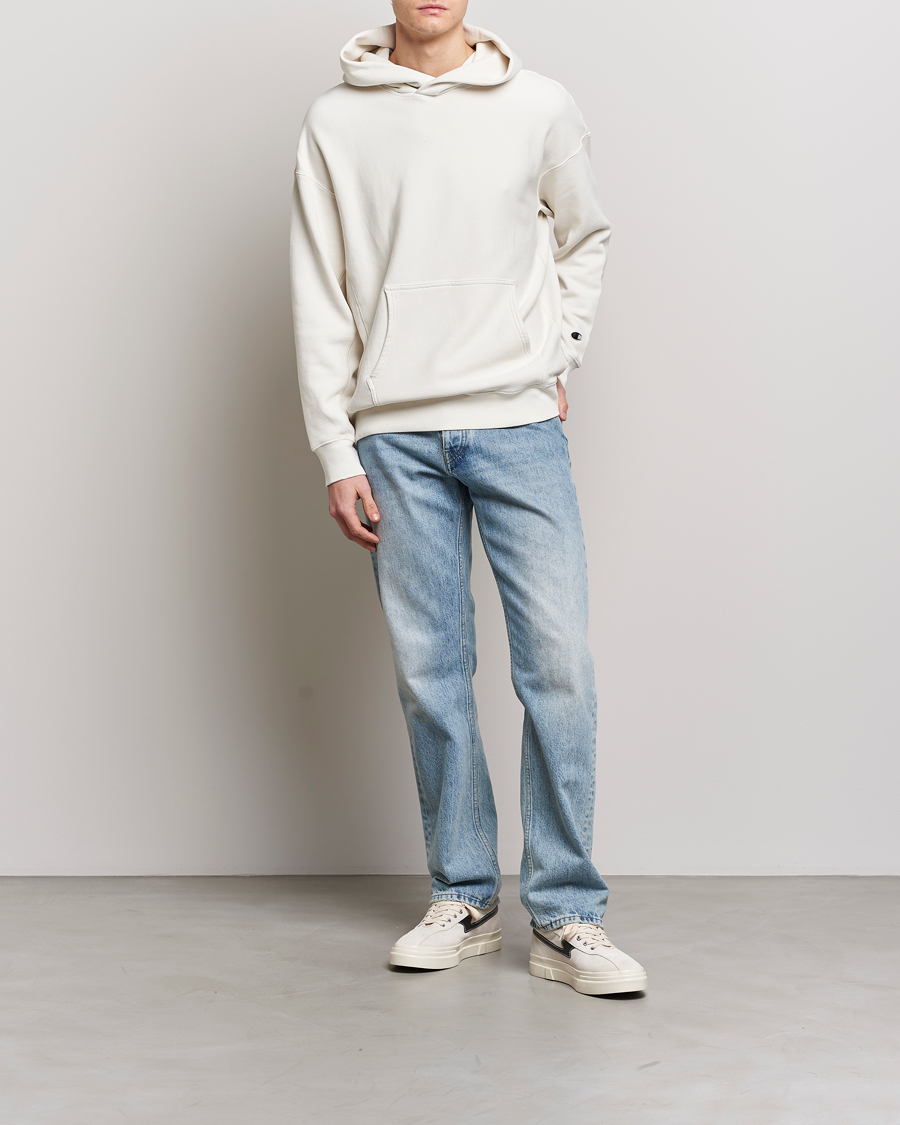 Homme | Pulls Et Tricots | Champion | Heritage Garment Dyed Hood Egret