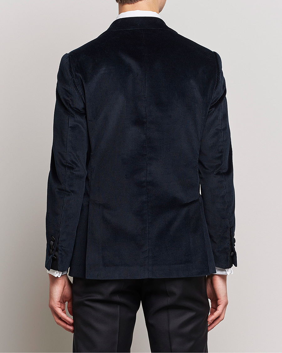 Homme | Blazers | Morris Heritage | Carl Corduroy Dinner Jacket Navy