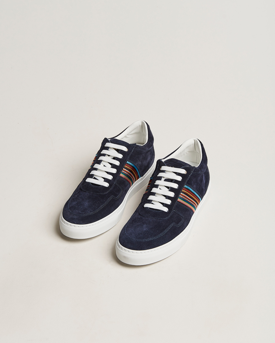 Heren | Paul Smith Fermi Suede Sneaker Navy | Paul Smith | Fermi Suede Sneaker Navy