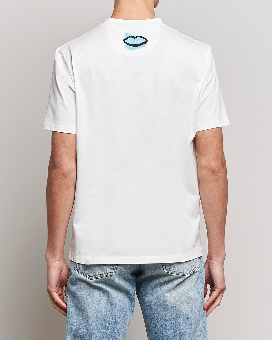 Heren | T-shirts | Paul Smith | Cassis Print T-Shirt White