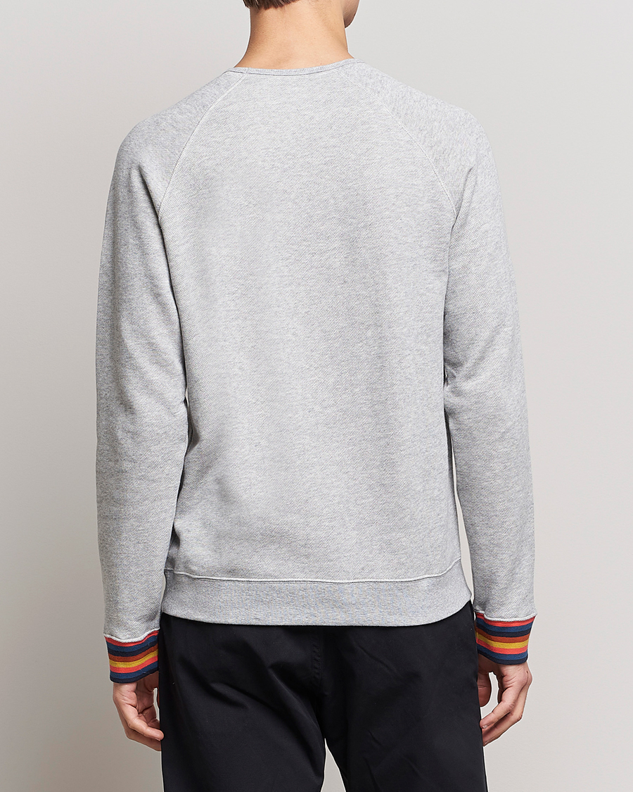 Heren | Paul Smith Bright Stripe Sweatshirt Grey | Paul Smith | Bright Stripe Sweatshirt Grey