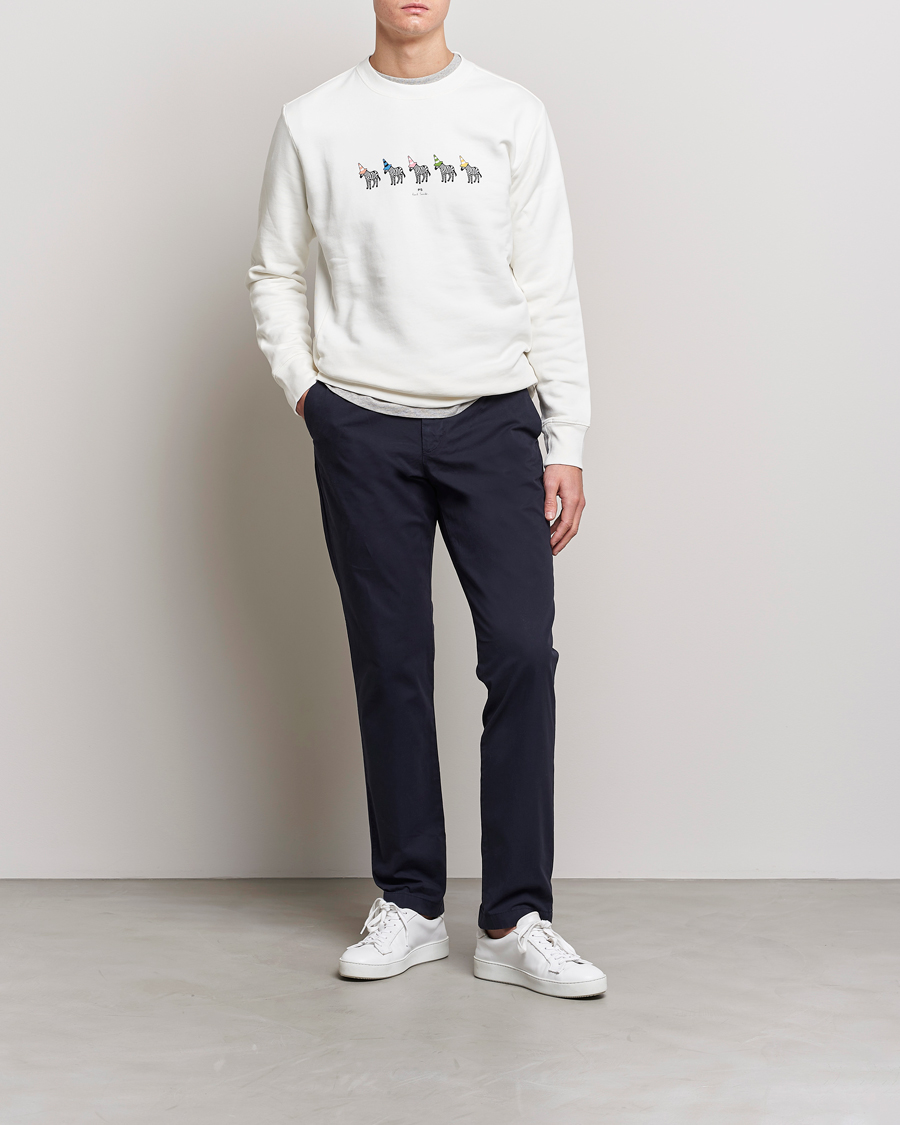 Heren | Broeken | PS Paul Smith | Regular Fit Chino Navy