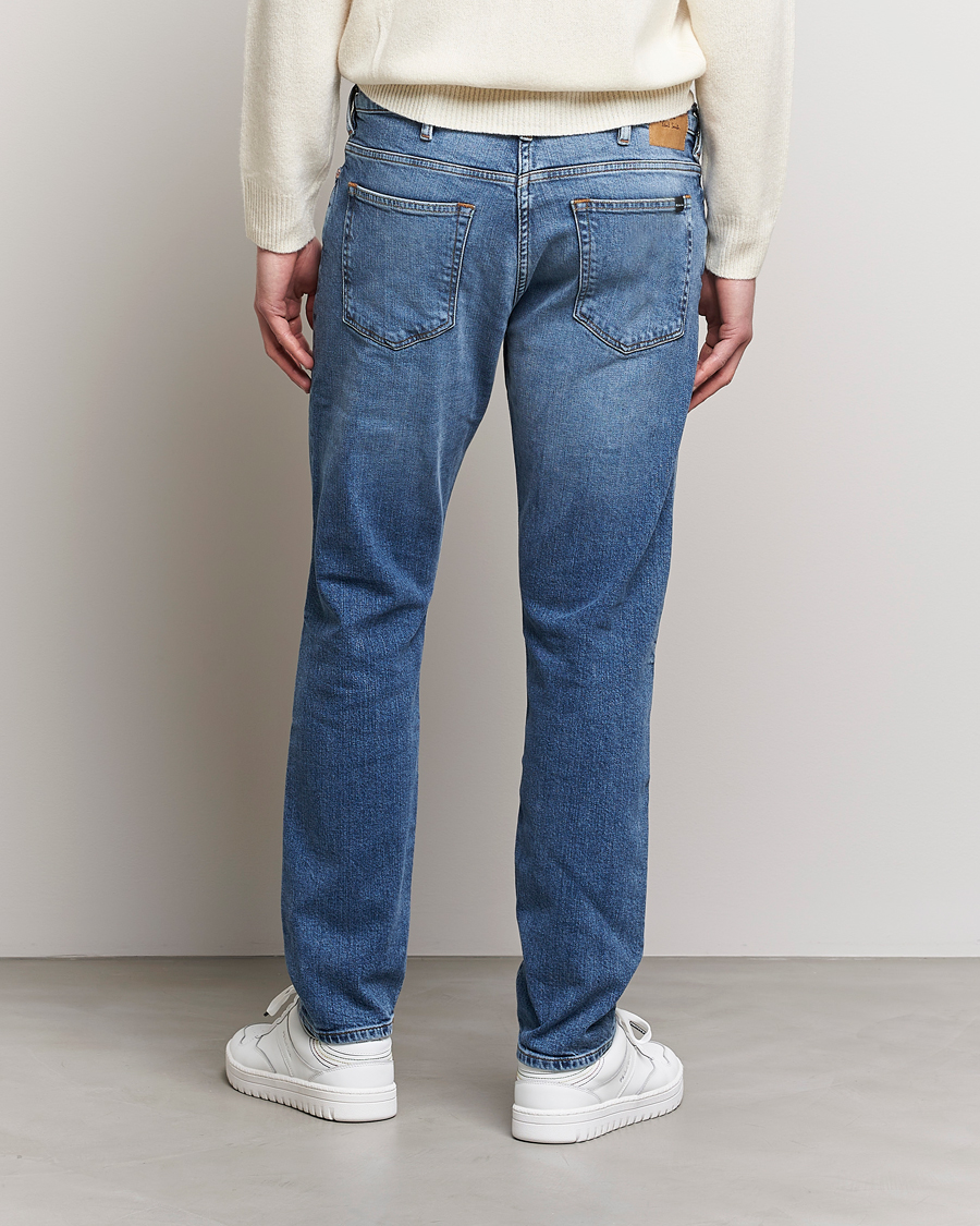 Homme | Jeans | PS Paul Smith | Taped Fit Organic Cotton Jeans Mid Blue