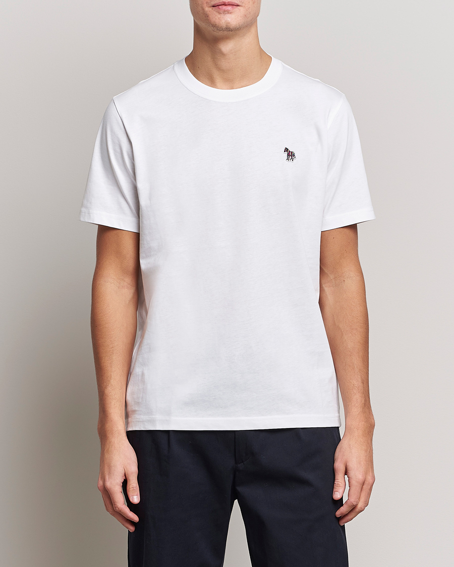 Heren | T-shirts | PS Paul Smith | Organic Cotton Zebra T-Shirt White