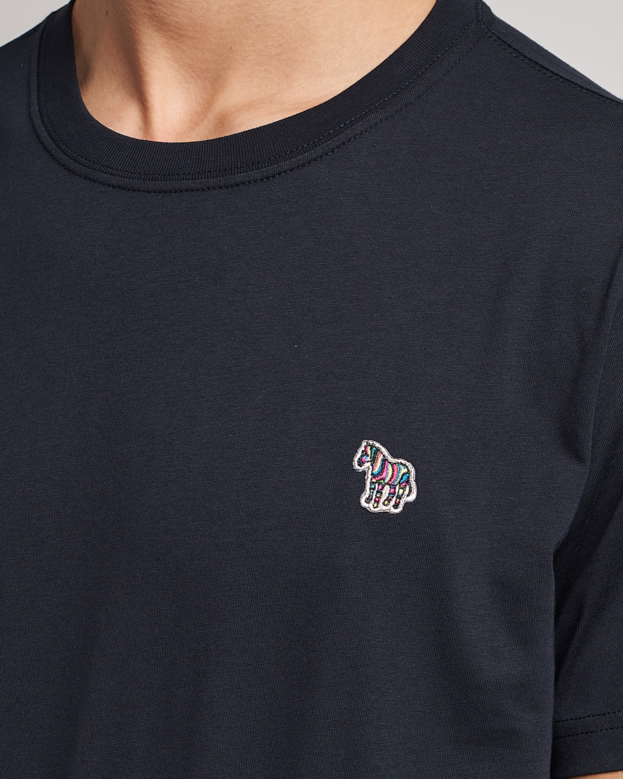 Homme | T-shirts | PS Paul Smith | Organic Cotton Zebra T-Shirt Navy