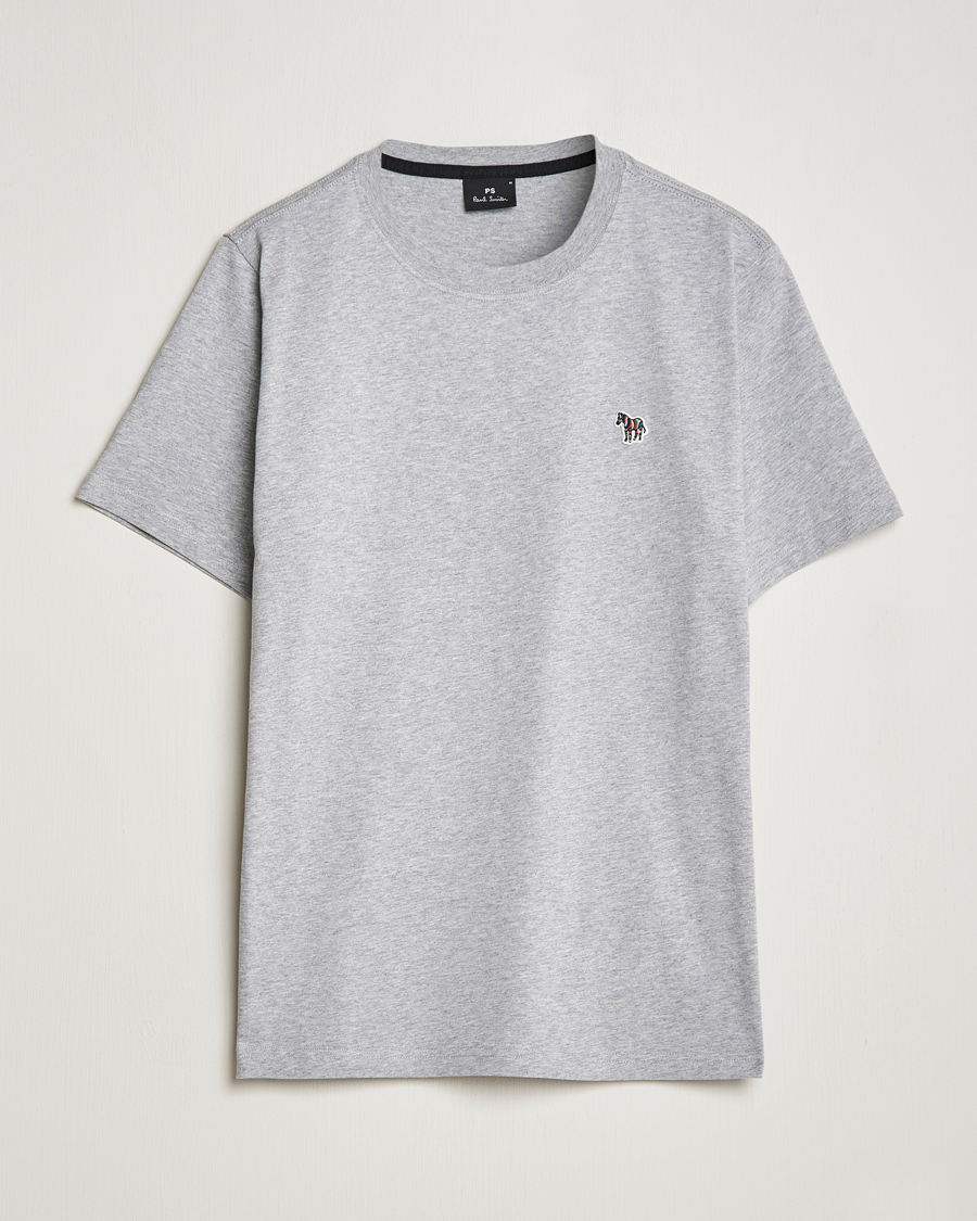 Homme | T-shirts | PS Paul Smith | Organic Cotton Zebra T-Shirt Grey