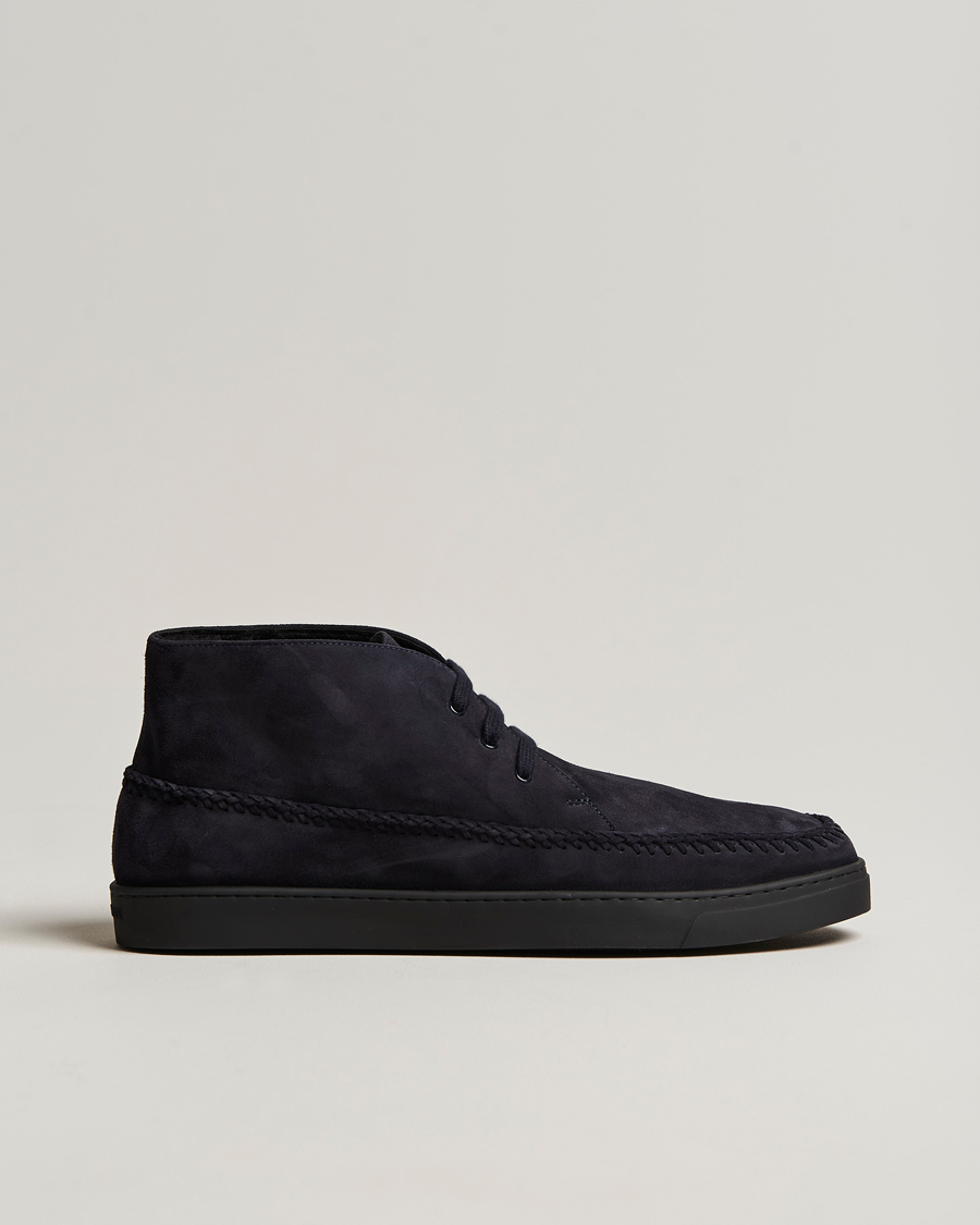 Homme | Giorgio Armani Chukka Boots Navy | Giorgio Armani | Chukka Boots Navy