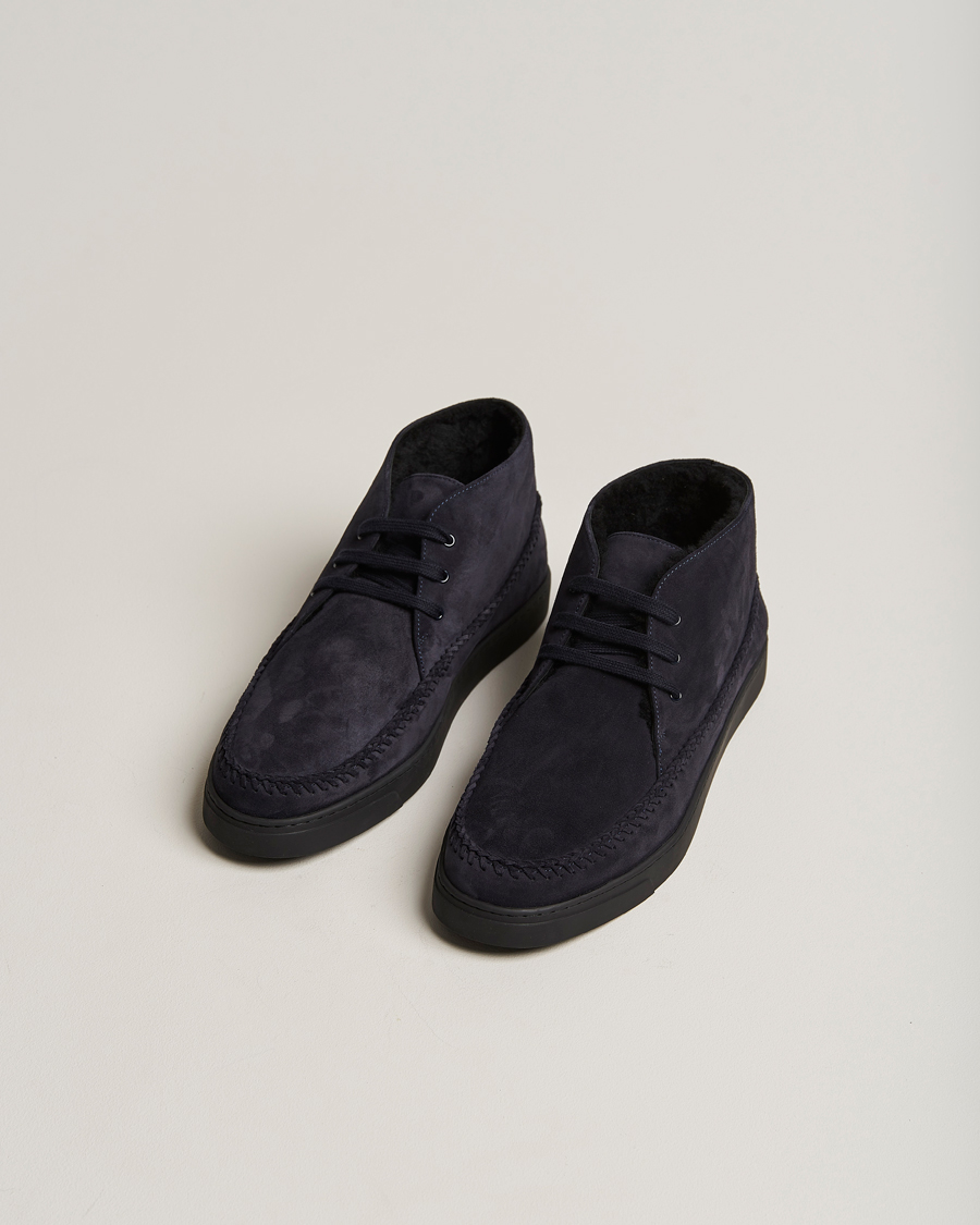 Homme | Giorgio Armani Chukka Boots Navy | Giorgio Armani | Chukka Boots Navy