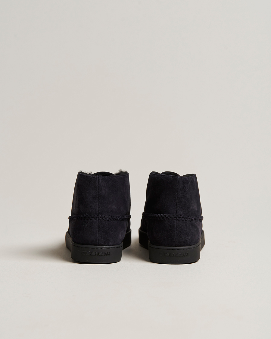 Homme | Giorgio Armani Chukka Boots Navy | Giorgio Armani | Chukka Boots Navy