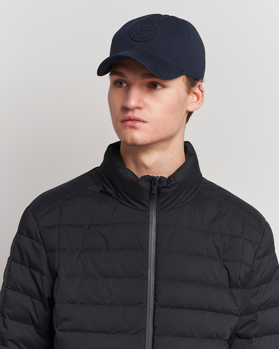 Heren | Giorgio Armani Soft Mesh Baseball Cap Navy | Giorgio Armani | Soft Mesh Baseball Cap Navy