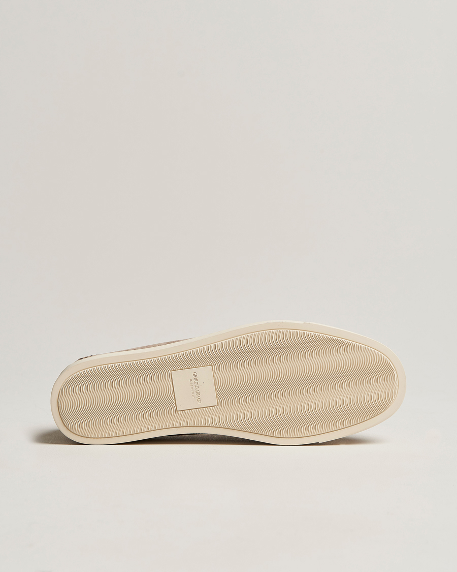 Heren | Giorgio Armani Soft Suede Loafers Sand | Giorgio Armani | Soft Suede Loafers Sand