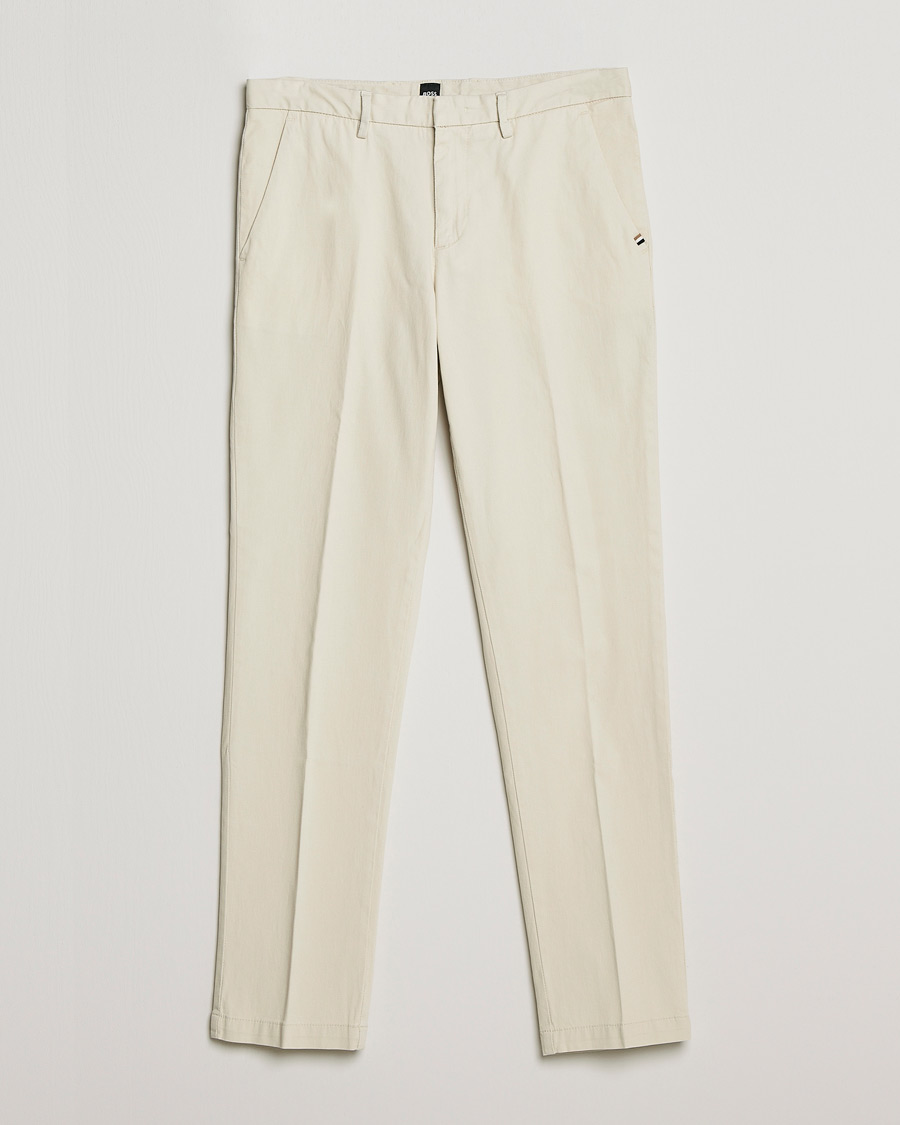 Homme | Pantalons | BOSS BLACK | Kaito1 Structured Trousers Open White