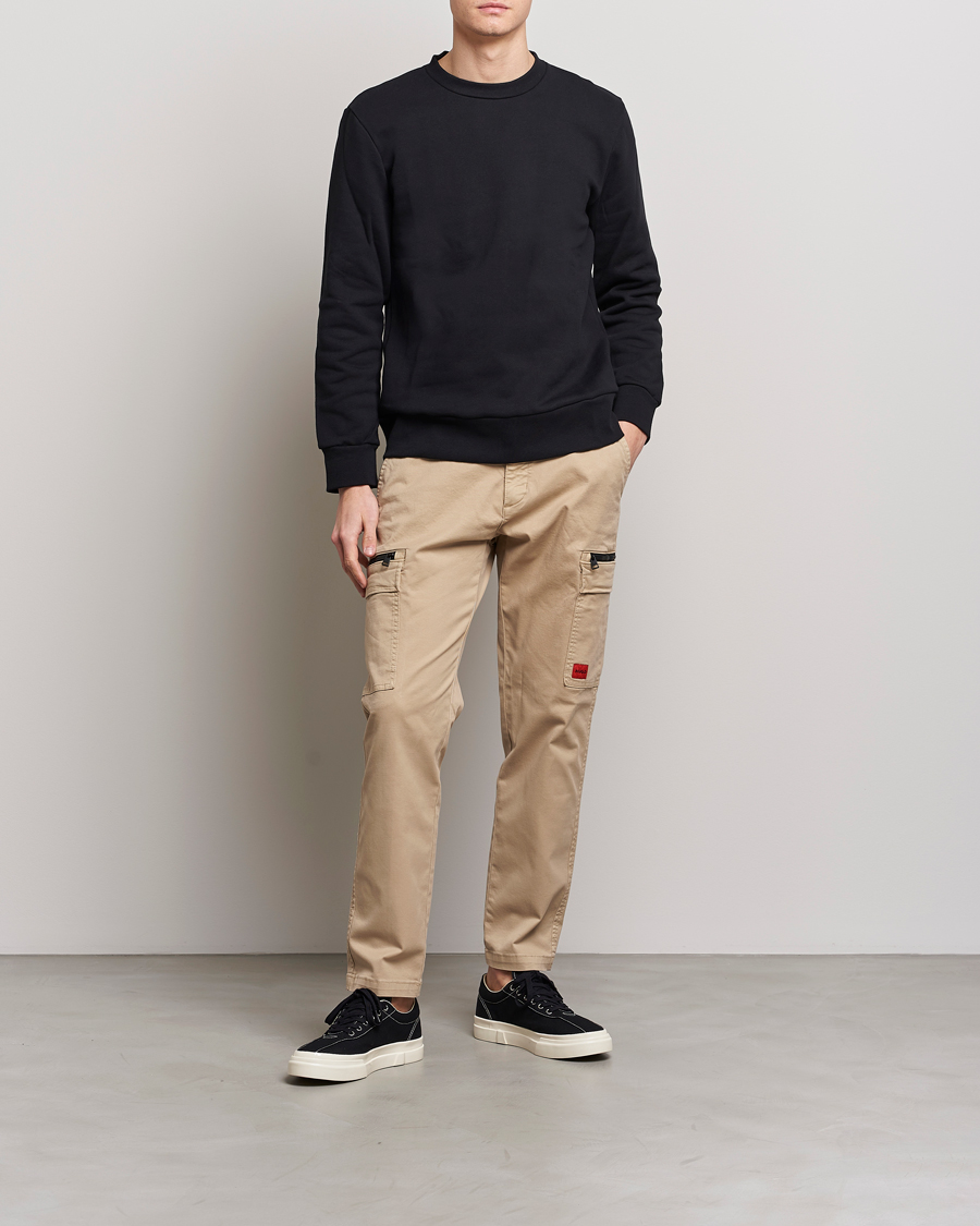 Homme | Pantalons | HUGO | Glian Ripstop Cargo Pants Medium Beige