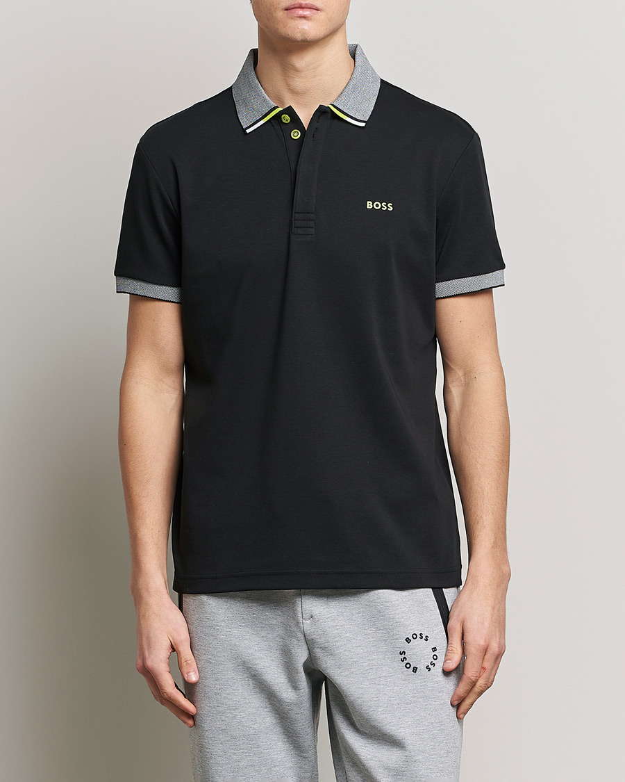 Homme | Polos | BOSS GREEN | Paddy Performance Piké Black