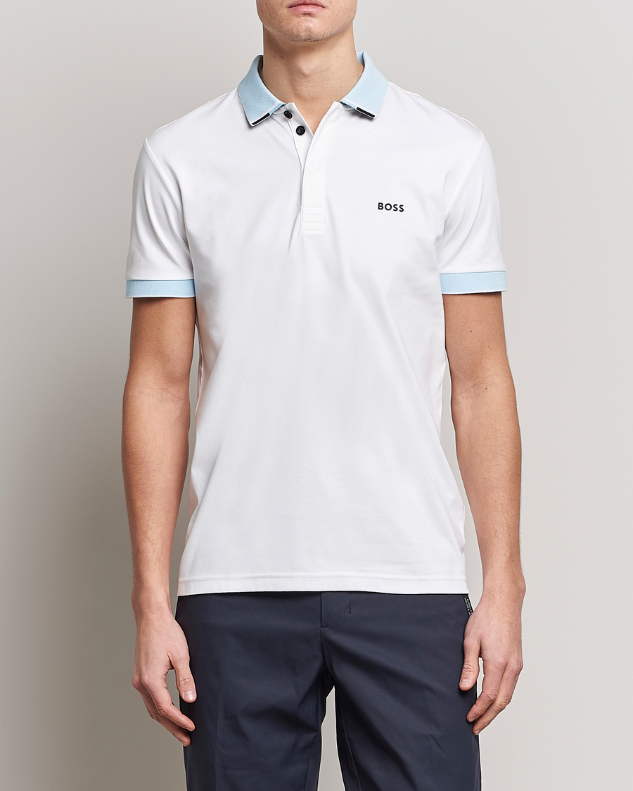 Homme | Polos | BOSS GREEN | Paddy Performance Piké White