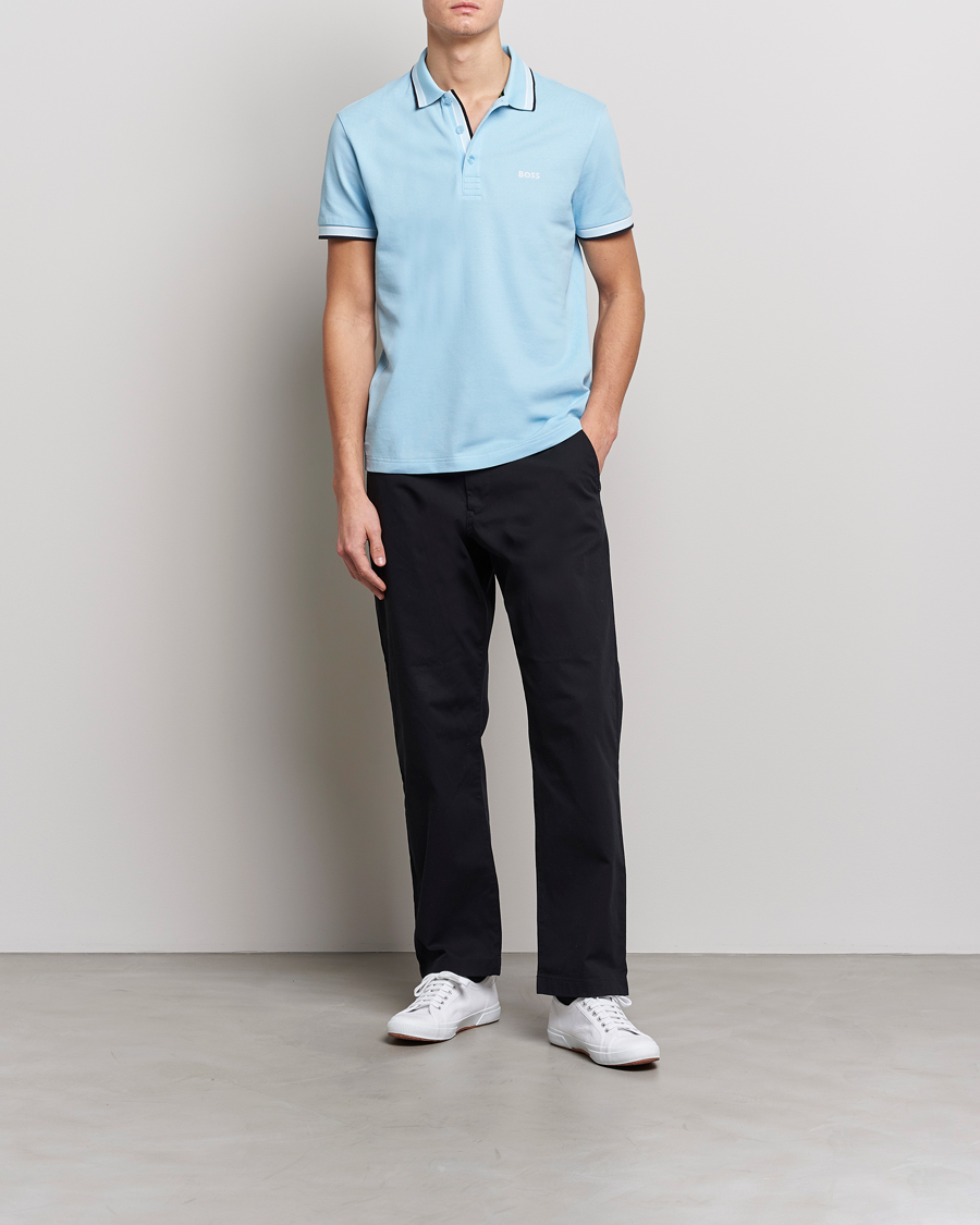 Homme | Polos | BOSS GREEN | Paddy Piké Pastel Blue