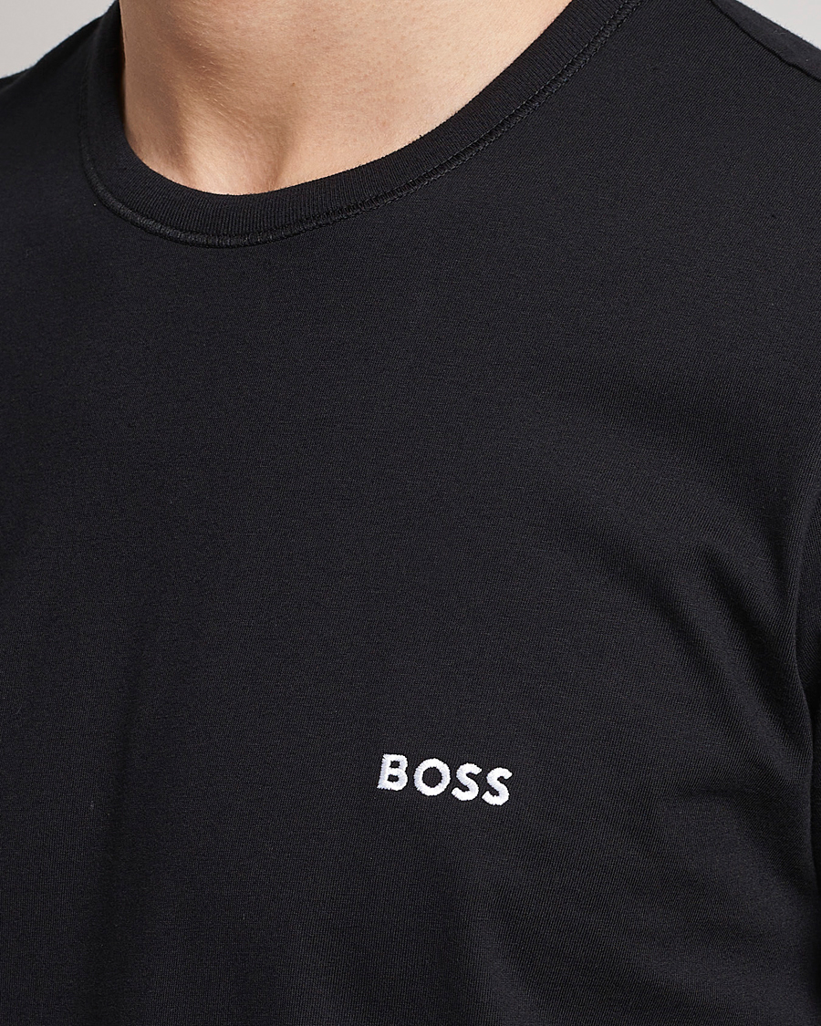 Homme | T-shirts | BOSS BLACK | 3-Pack Crew Neck T-Shirt Blue/Navy/Dark Blue