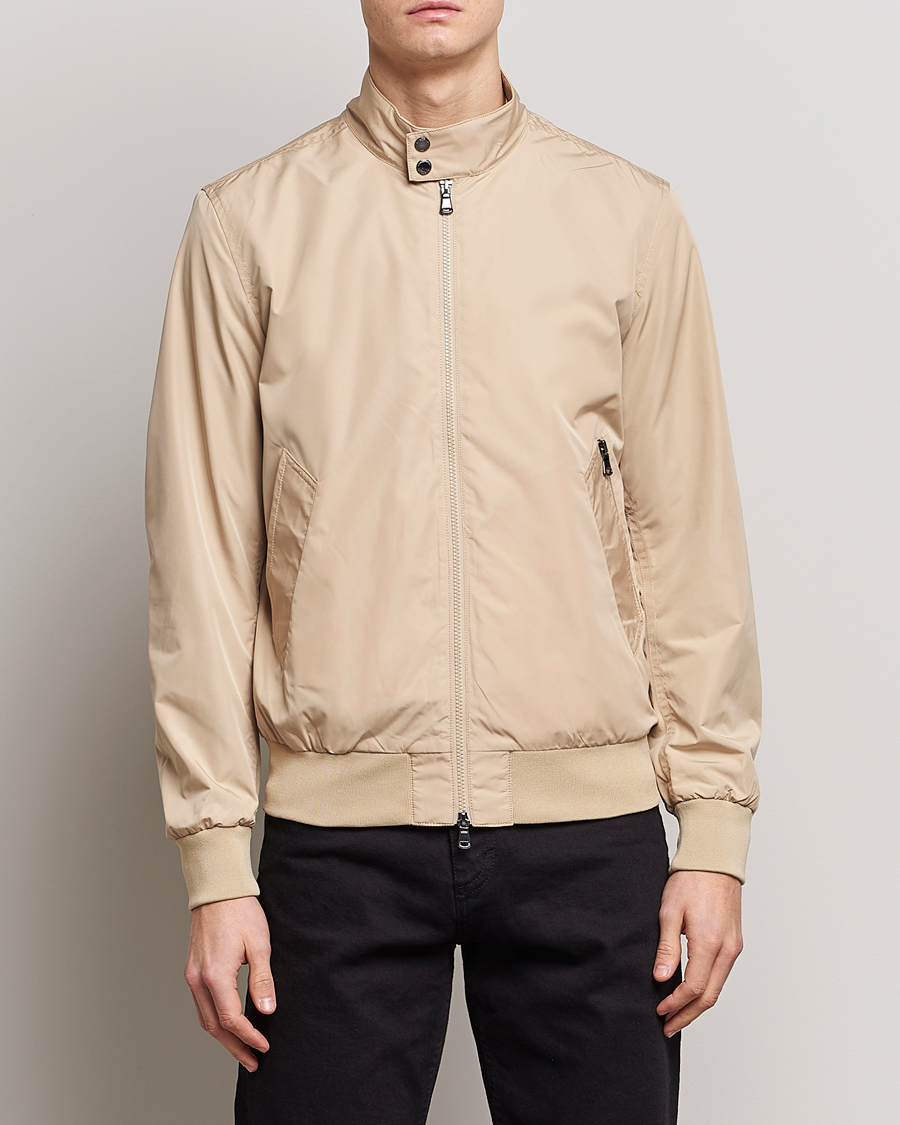 Homme | Manteaux Et Vestes | J.Lindeberg | Derek Poly Harrington Jacket Safari Beige