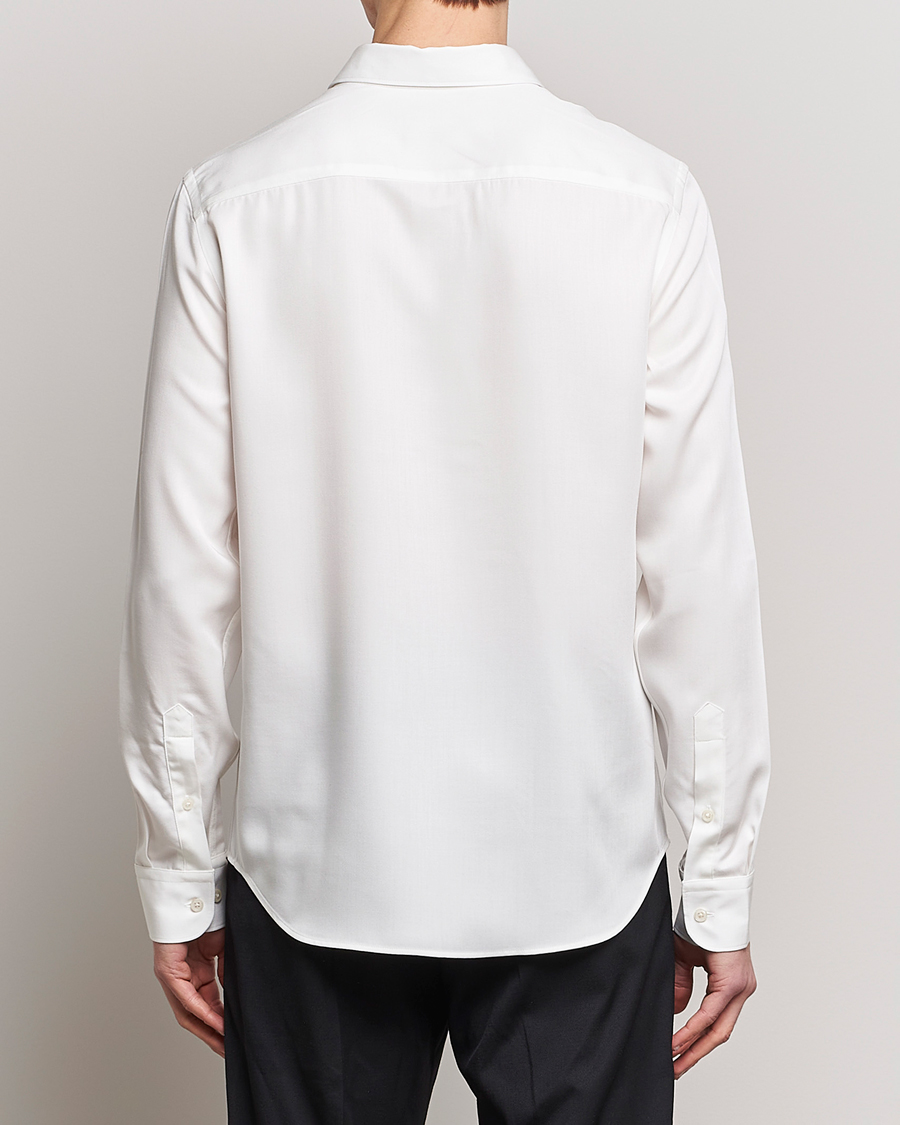 Homme | Chemises | J.Lindeberg | Slim Fit Comfort Tencel Shirt Cloud White