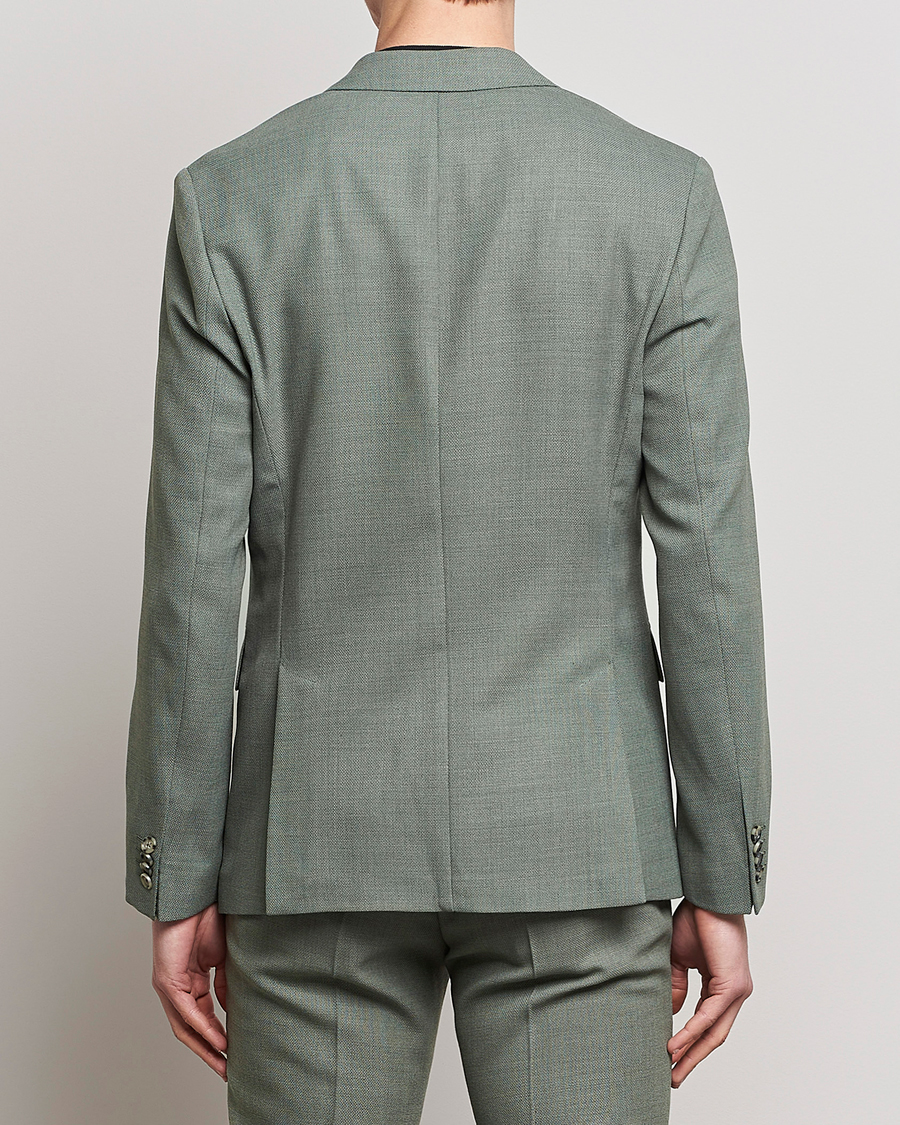 Homme | Blazers | J.Lindeberg | Hopper Active Hopsack Blazer Aloe
