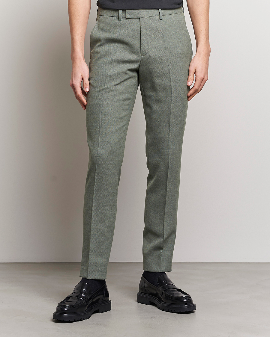 Homme | Pantalons | J.Lindeberg | Grant Active Hopsack Pants Aloe