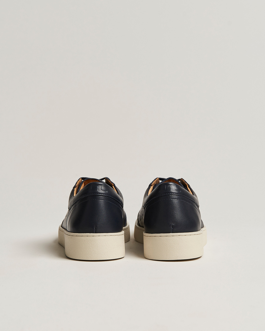 Homme | J.Lindeberg Art Tennis Leather Sneaker Navy | J.Lindeberg | Art Tennis Leather Sneaker Navy