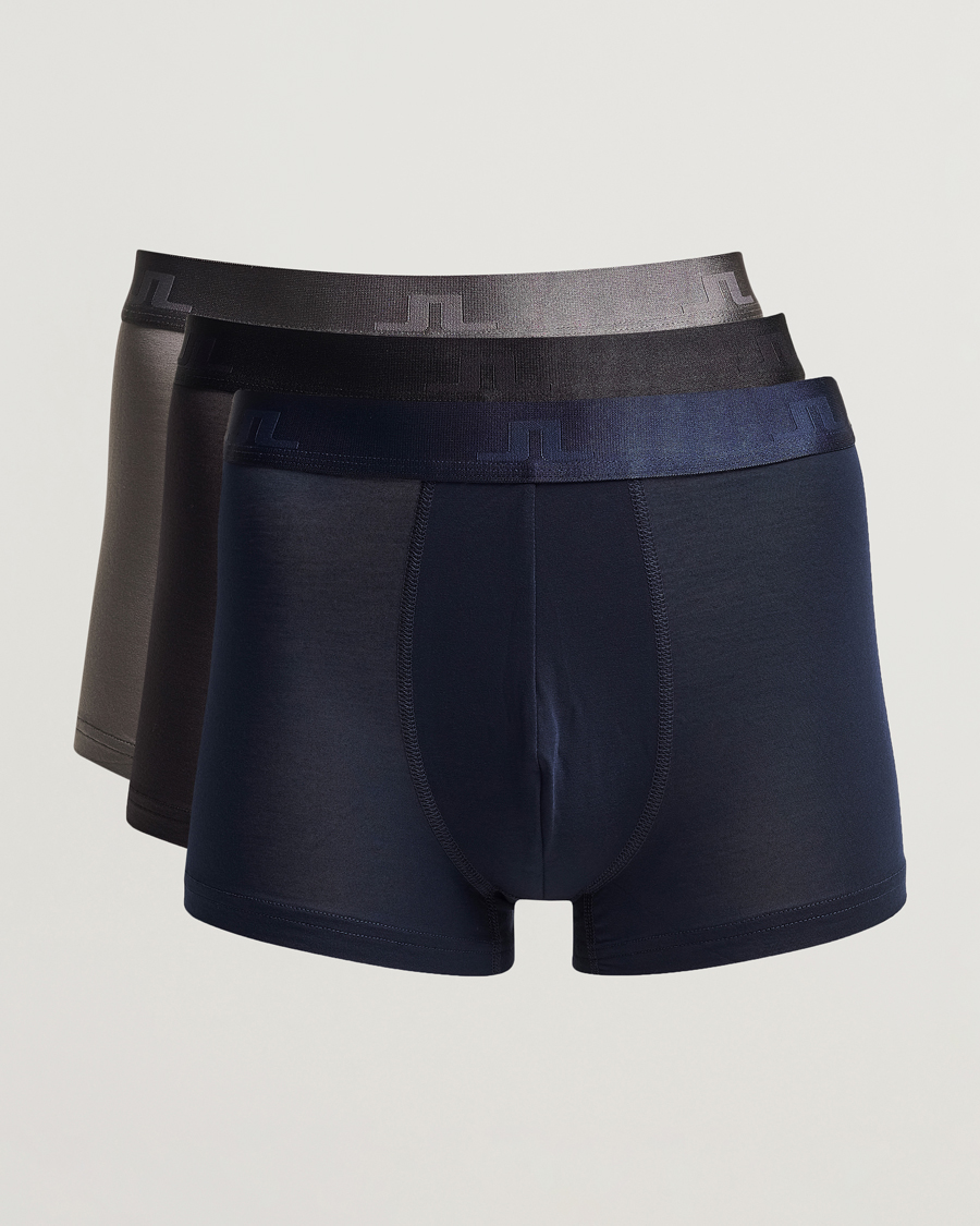 Heren | Ondergoed | J.Lindeberg | 3-pack Bridge Lyocell Boxer Multi