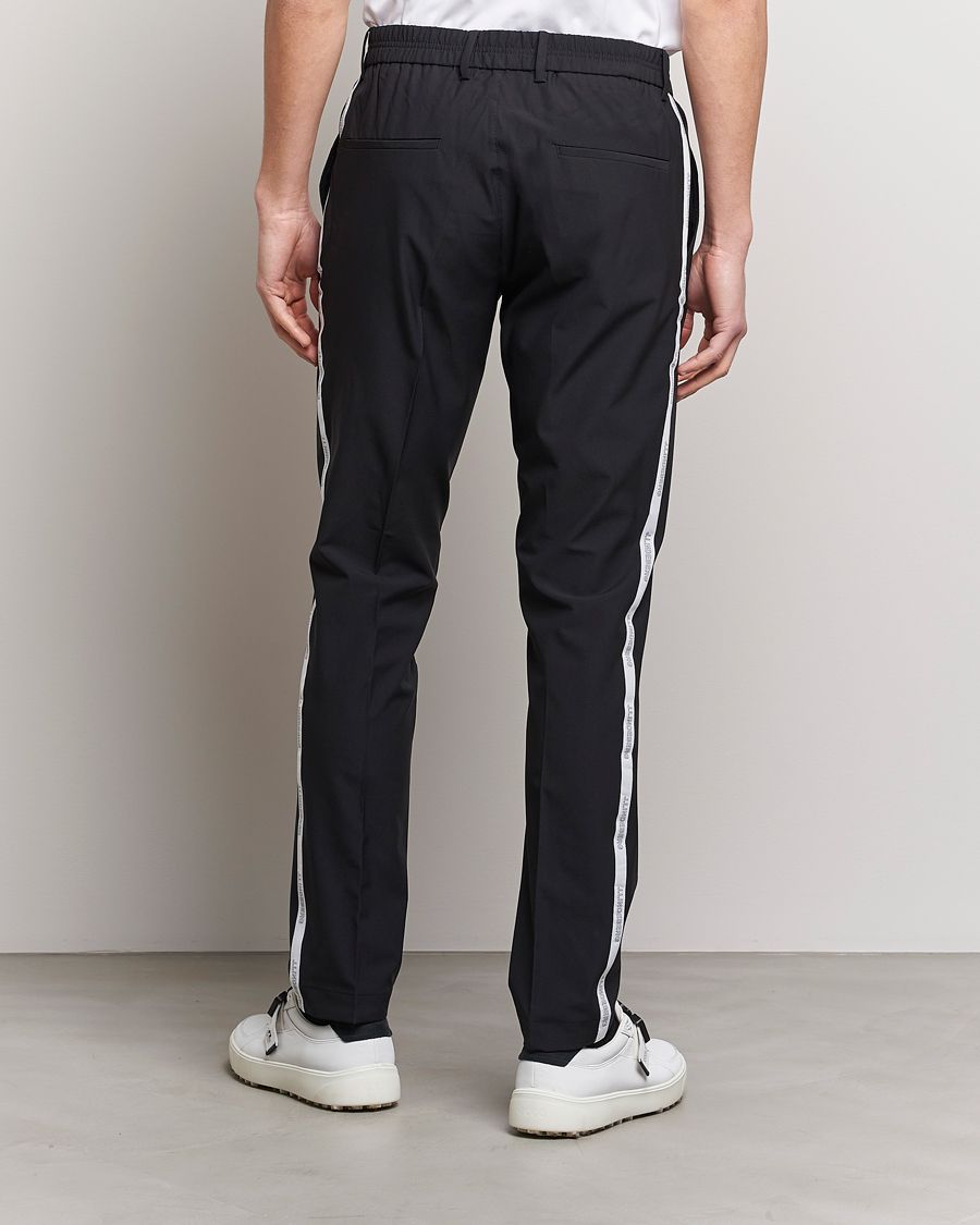 Homme | Pantalons | J.Lindeberg | Stuart Stretch Stripe Golf Trouses Black