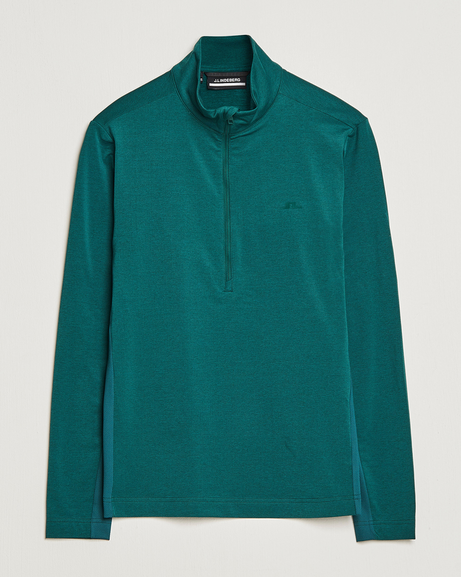 Homme | Pulls Et Tricots | J.Lindeberg | Luke Mid Layer Half Zip Rain Forest Melange