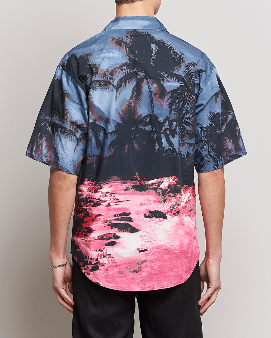 Homme | Chemises | Dsquared2 | Palm Tree Bowling Shirt Purple