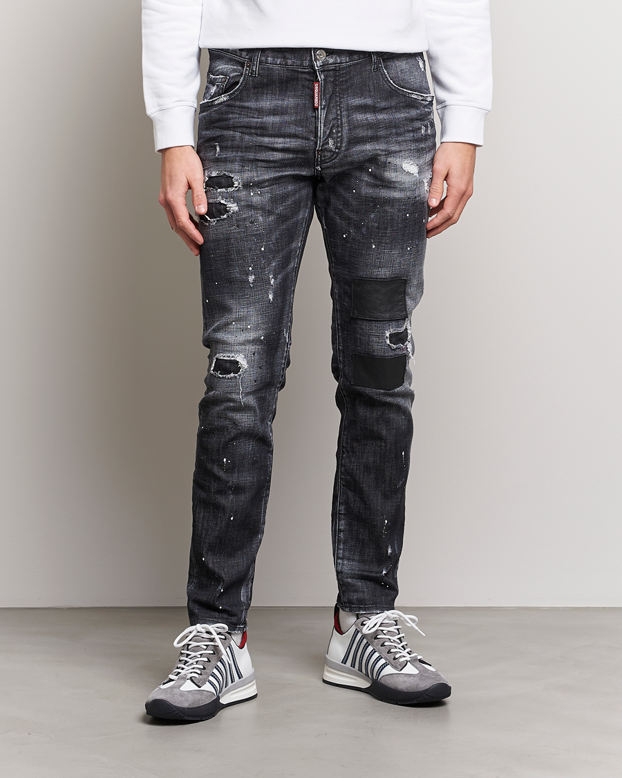 Homme | Jeans | Dsquared2 | Skater Jeans Medium Black Wash