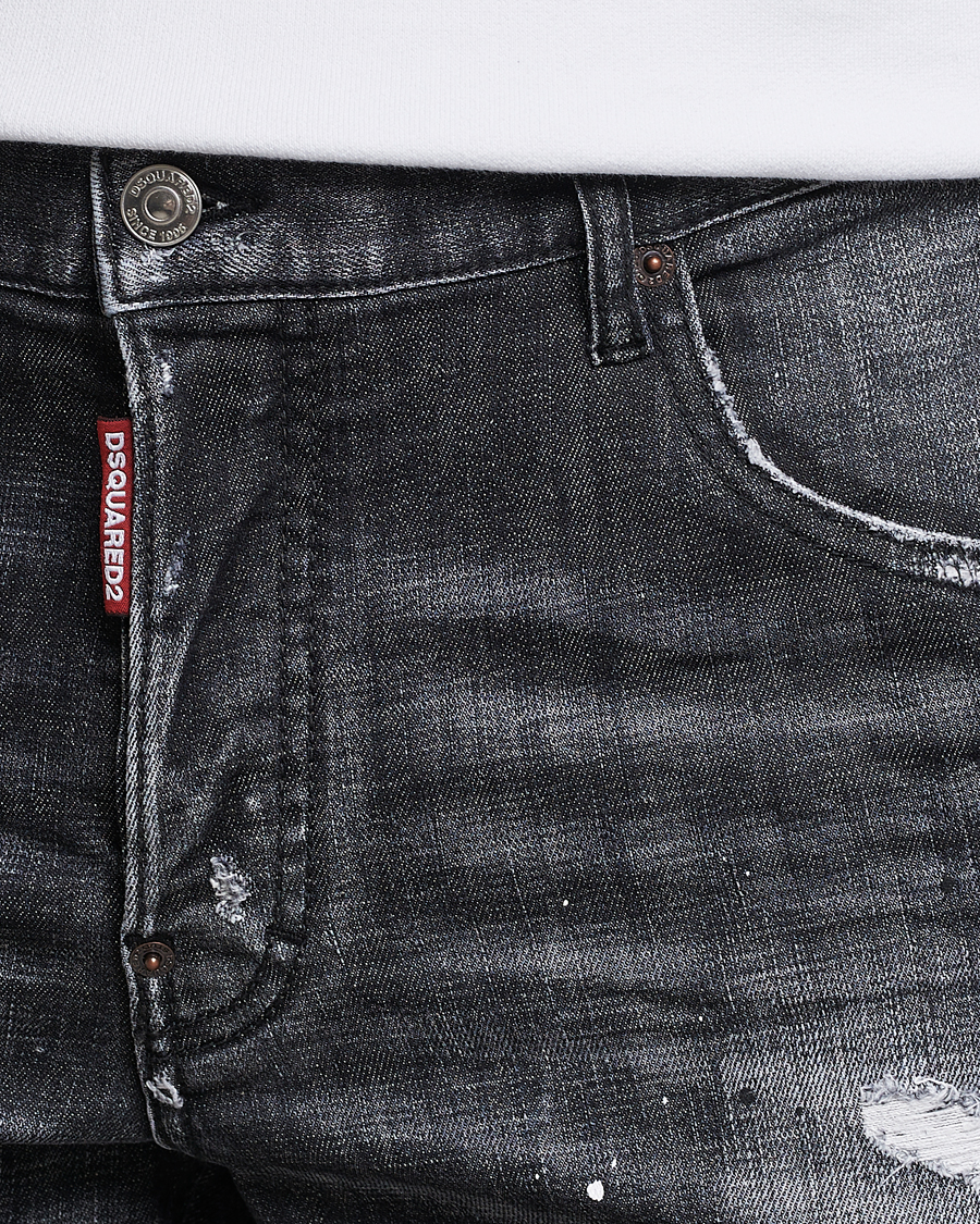 Homme | Jeans | Dsquared2 | Skater Jeans Medium Black Wash