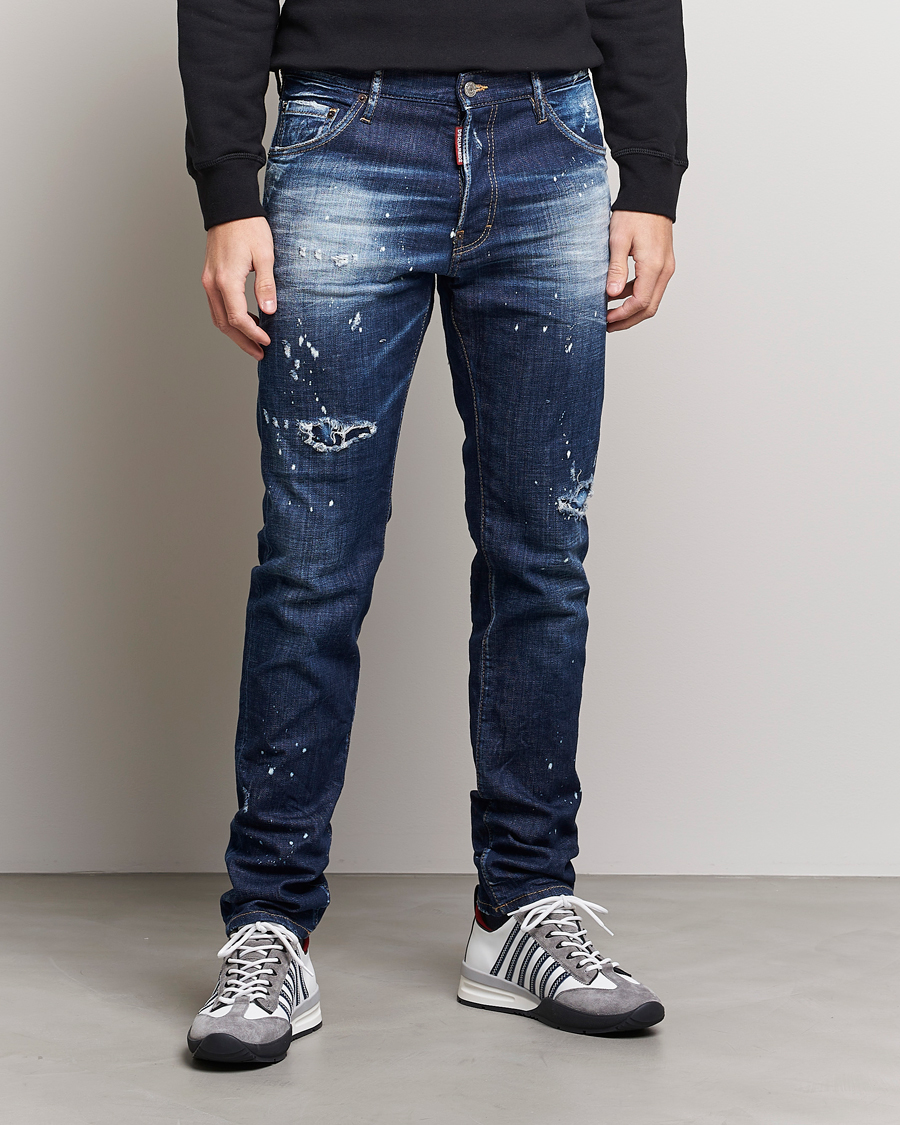 Homme | Jeans | Dsquared2 | Cool Guy Jeans Dark Blue Wash
