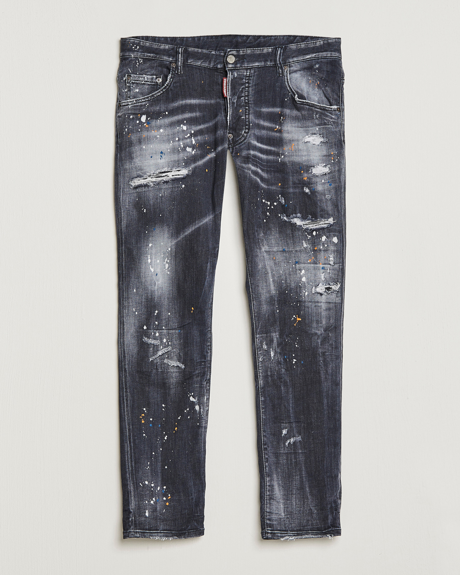 Homme | Jeans | Dsquared2 | Skater Jeans Black Wash