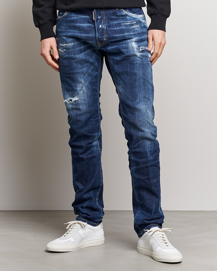 Homme | Jeans | Dsquared2 | Cool Guy Jeans Deep Blue Wash