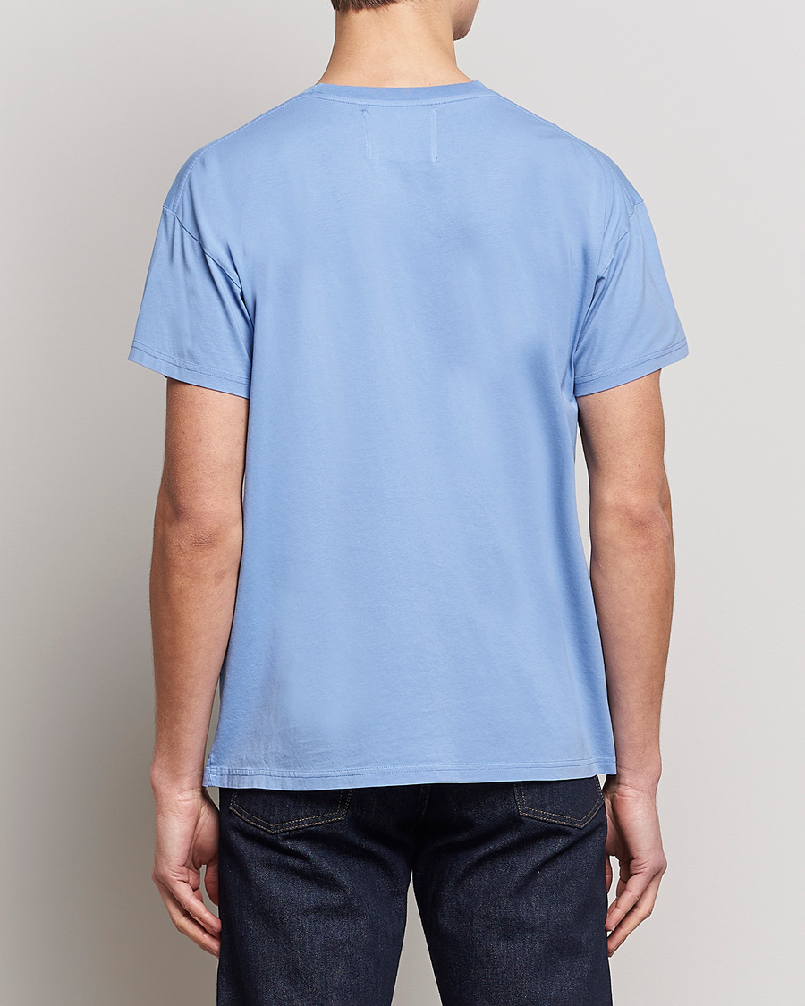 Homme | T-shirts | Jeanerica | Marcel Crew Neck T-Shirt Sky Blue