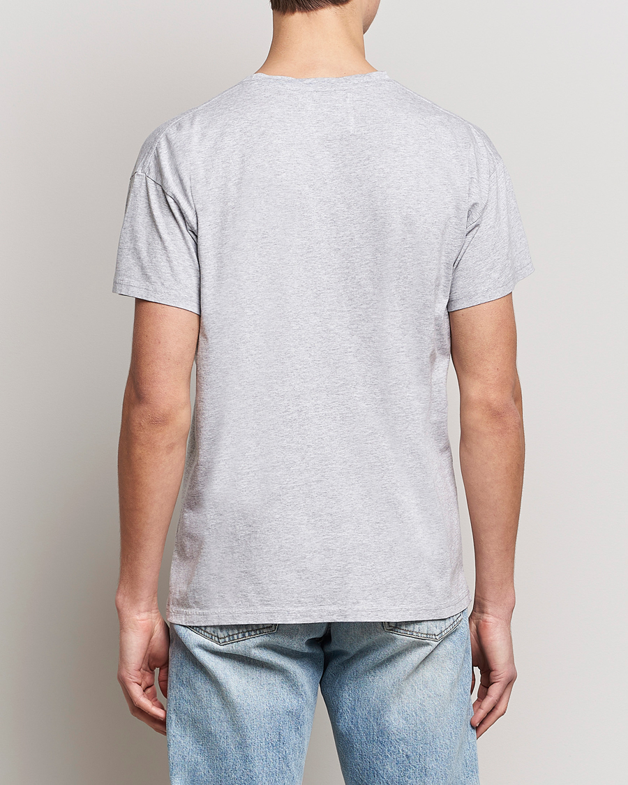 Homme | T-shirts | Jeanerica | Marcel Crew Neck T-Shirt Light Grey Melange