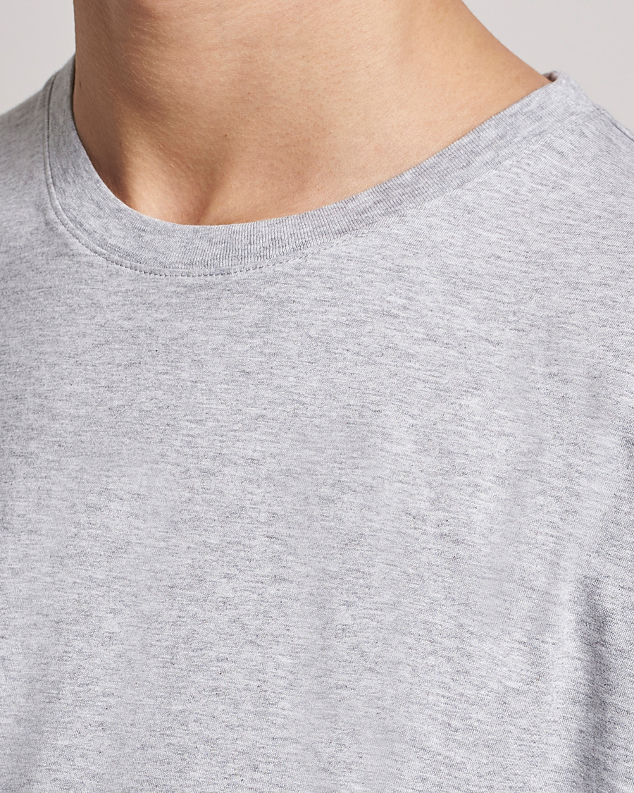 Homme | T-shirts | Jeanerica | Marcel Crew Neck T-Shirt Light Grey Melange