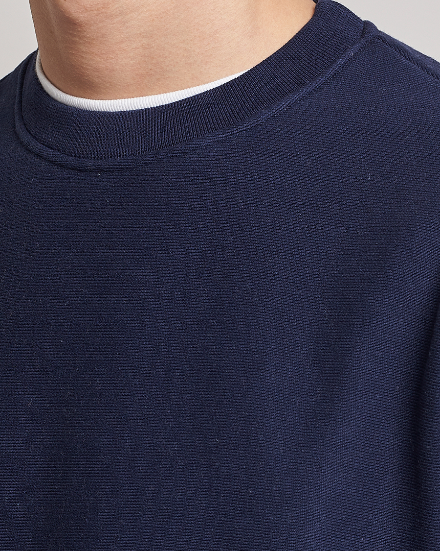 Homme | Pulls Et Tricots | Jeanerica | Paule Crew Neck Sweatshirt Dark Navy