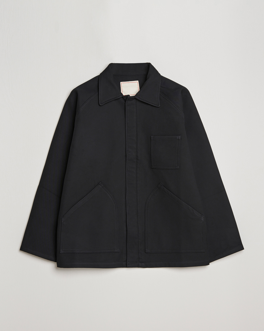 Homme | Manteaux Et Vestes | Jeanerica | Tom Heavy Workwear Shirt Jacket Black