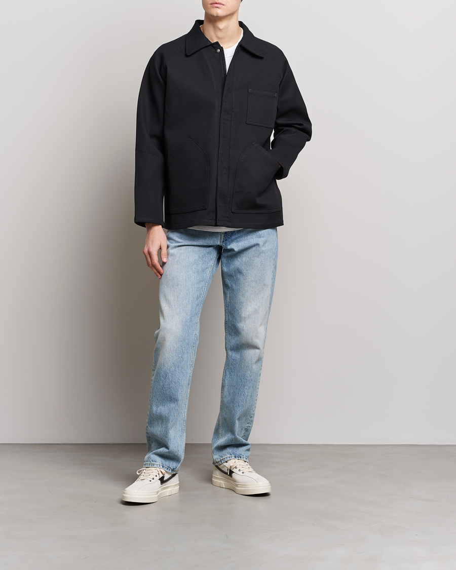Homme | Manteaux Et Vestes | Jeanerica | Tom Heavy Workwear Shirt Jacket Black